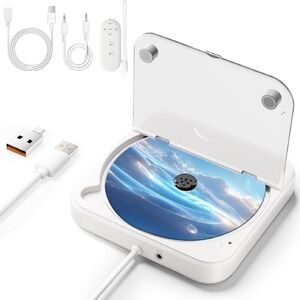 Portable CD Player for Car with USB & AUX